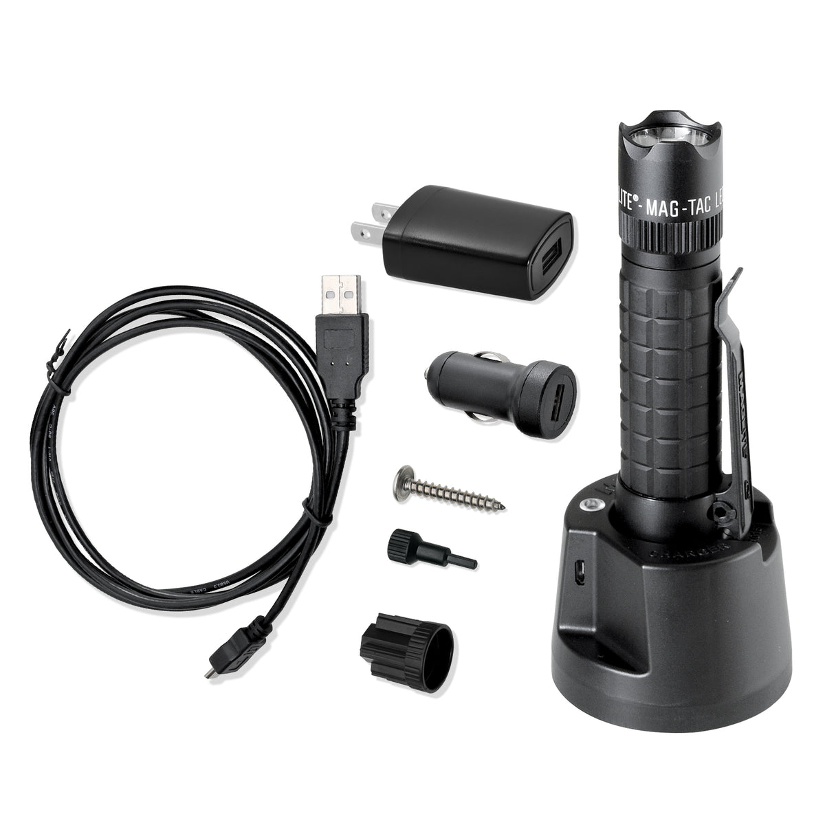 Maglite TRM4RA4 Polnilna svetilka MAG-TAC LED 185 m