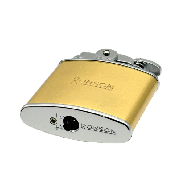 Vžigalnik Ronson 102002 plinski Jet Flame Nostalgia, Gold Satin
