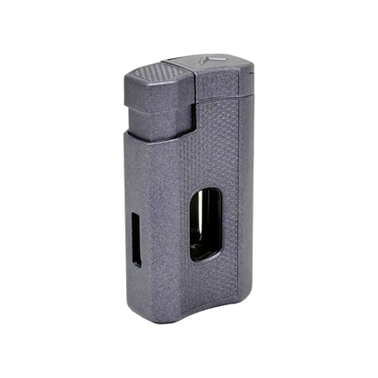 Vžigalnik Ronson 118002 za cigare plinski Jet Flame Thunder, Grey