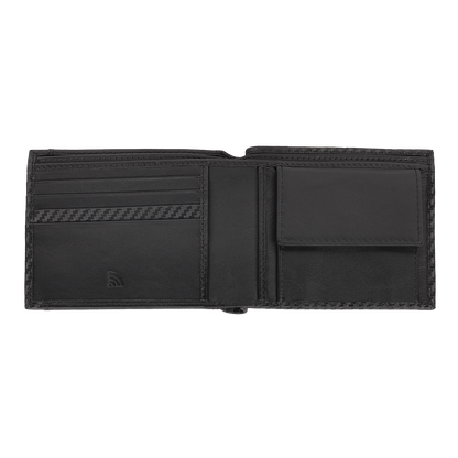 Denarnica Zippo 2.007.997 Carbon Range Bi-Fold + Coin Case