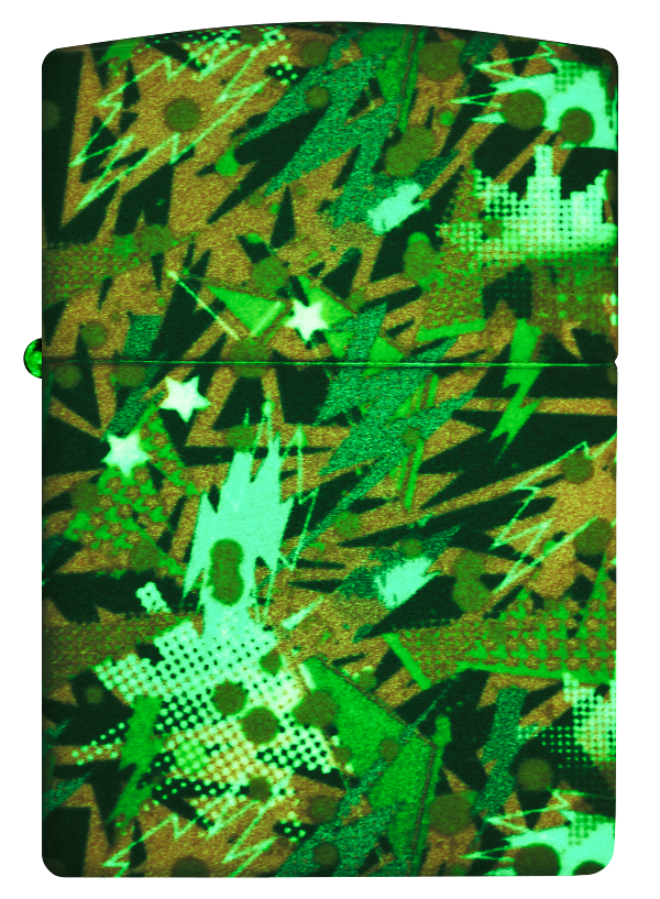Zippo 46008 vžigalnik Retro, Glow in the Dark