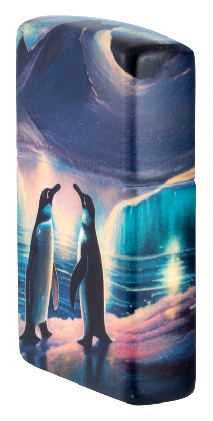 Zippo vžigalnik 46014 Penguins, Glow in the Dark