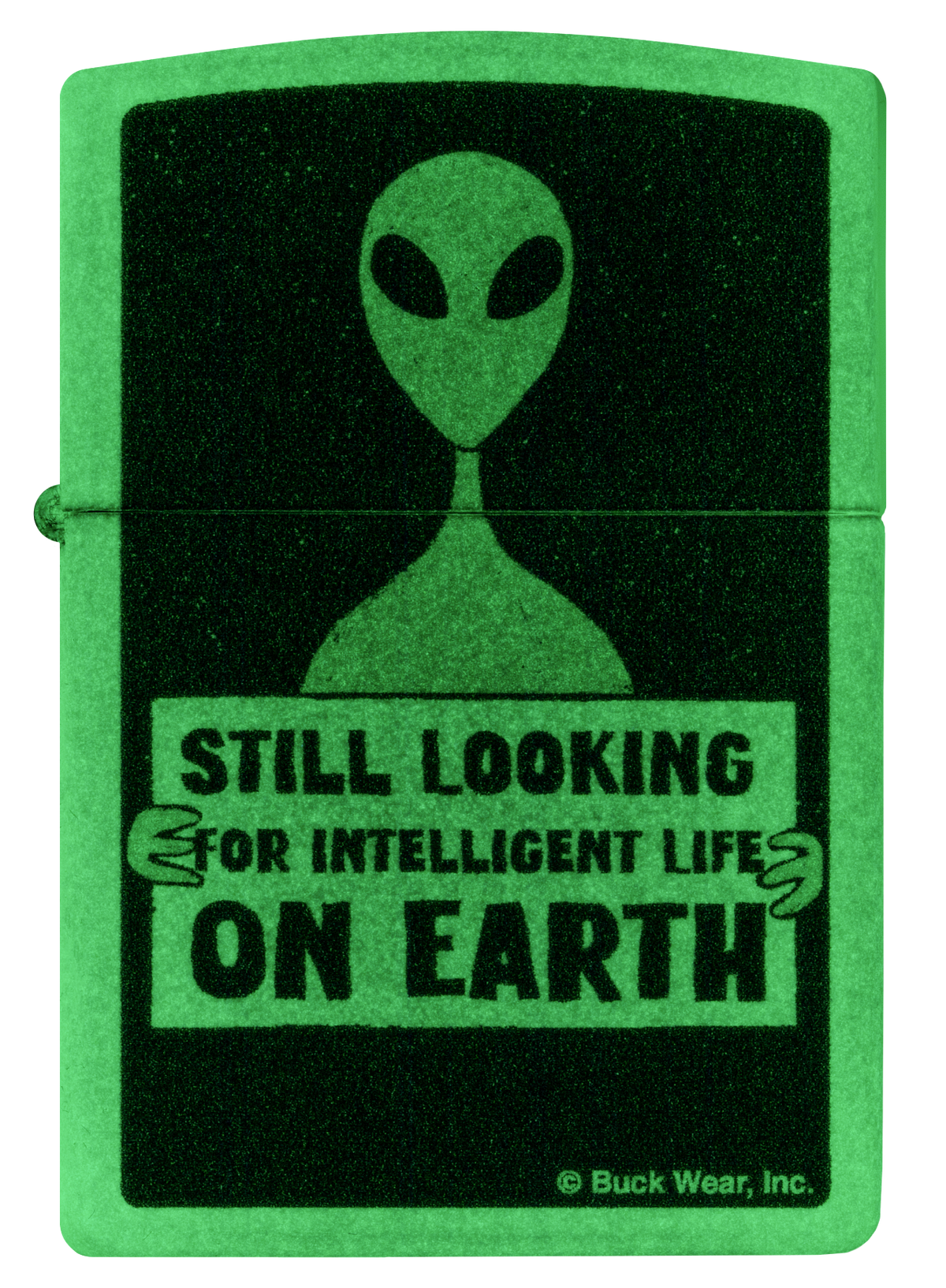 Zippo vžigalnik 46092 Alien Glow in the Dark by Buck Wear