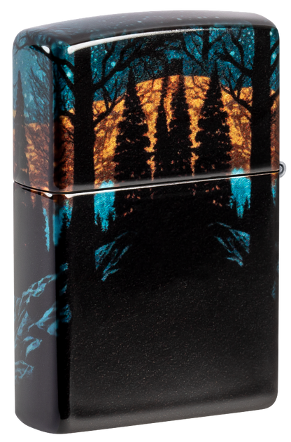 Zippo 46252 vžigalnik Wolf in Nature, 540 Tumbled Chrome