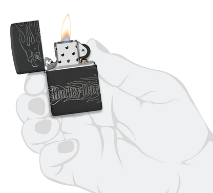 Zippo vžigalnik 46310 Harley-Davidson® Fire Eagle