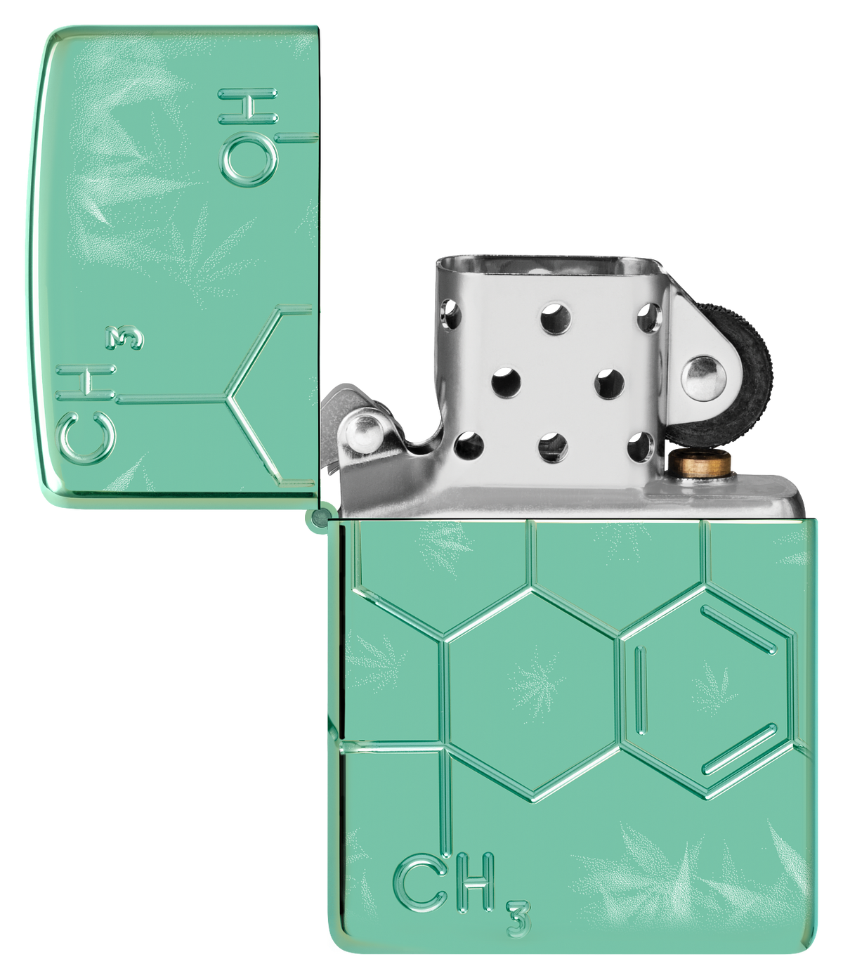 Zippo vžigalnik 46313 Cannabis Compound Armor