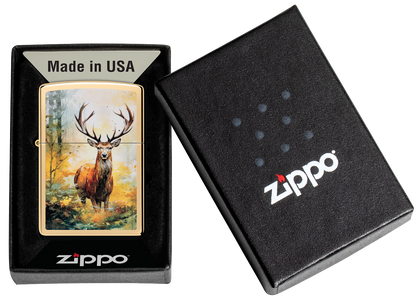 Zippo vžigalnik 46339 Watercolor Deer