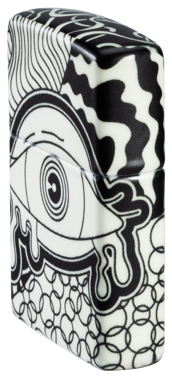 Zippo 46428 vžigalnik Psychedelic Eye, Glow in the Dark