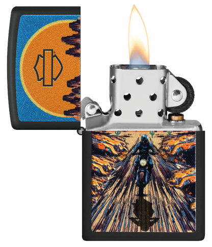 Zippo vžigalnik 46861 Harley-Davidson® Open Road