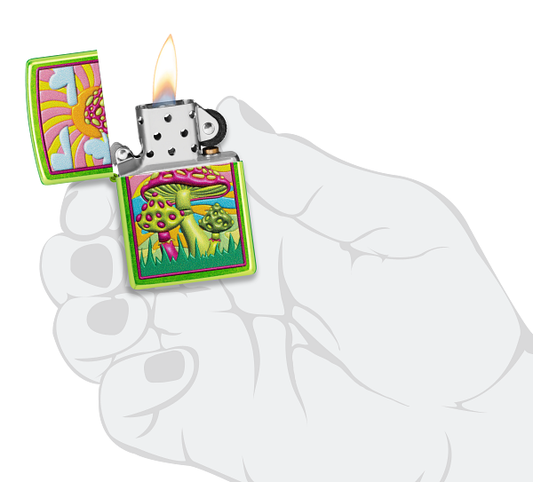 Zippo 46954 vžigalnik Vivid Mushrooms