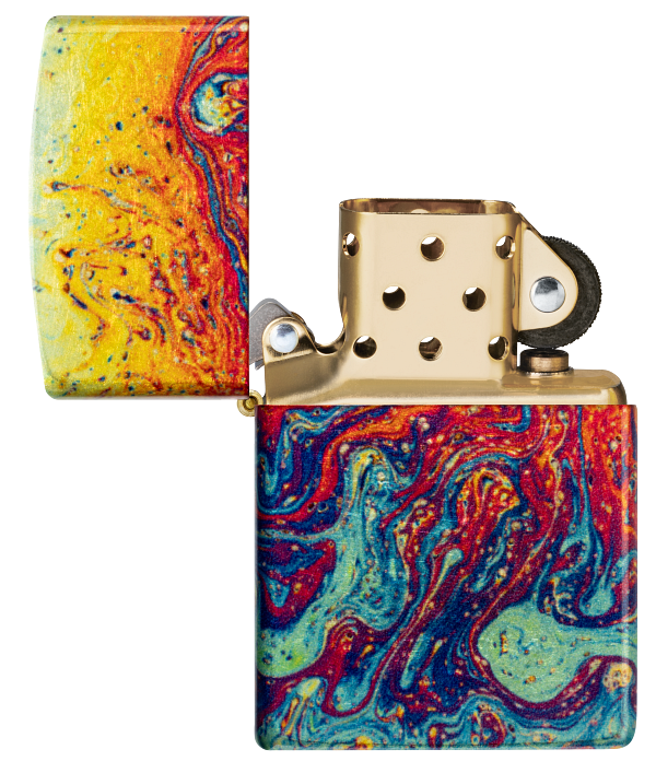 Zippo 46966 vžigalnik Psychedelic Color Pattern