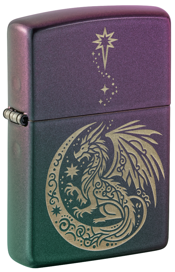 Zippo vžigalnik 47151 Fantasy Dragon and Crescent Moon
