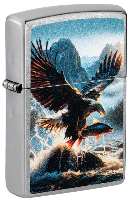 Zippo 47188 vžigalnik Eagle and Fish