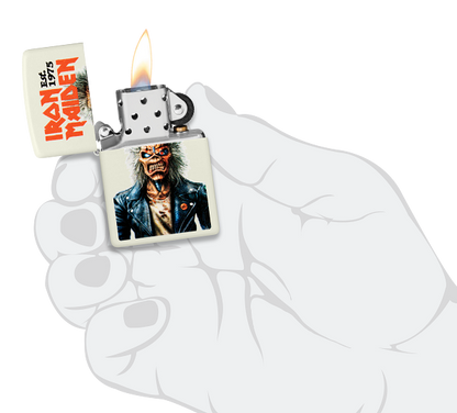 Zippo 47198 vžigalnik Iron Maiden, Glow in the Dark