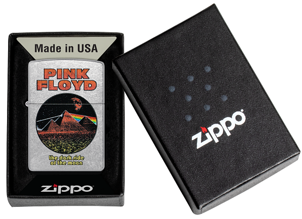 Zippo 47239 vžigalnik Pink Floyd, Street Chrome