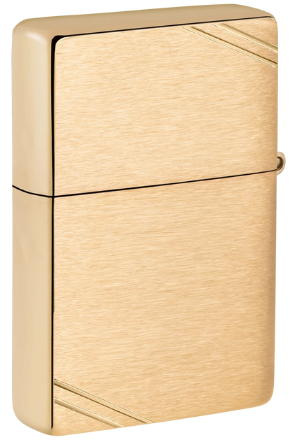 Zippo 47262 vžigalnik Everything's Fine, Vintage Brushed Brass