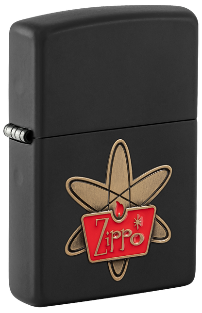 Zippo 48920 vžigalnik Zippo Atom, Black Matte