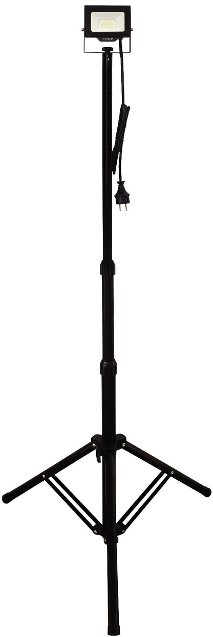 Reflektor + stojalo Slim LED SMD 20W 4000K 2000lm IP65 črna ABLRFLNW-20W-TRIPOD-S