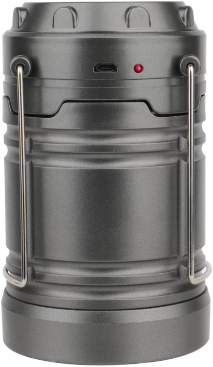 Entac 91085 Svetilka za kampiranje - solarna 3W 120lm 3xAA/18650 IP54