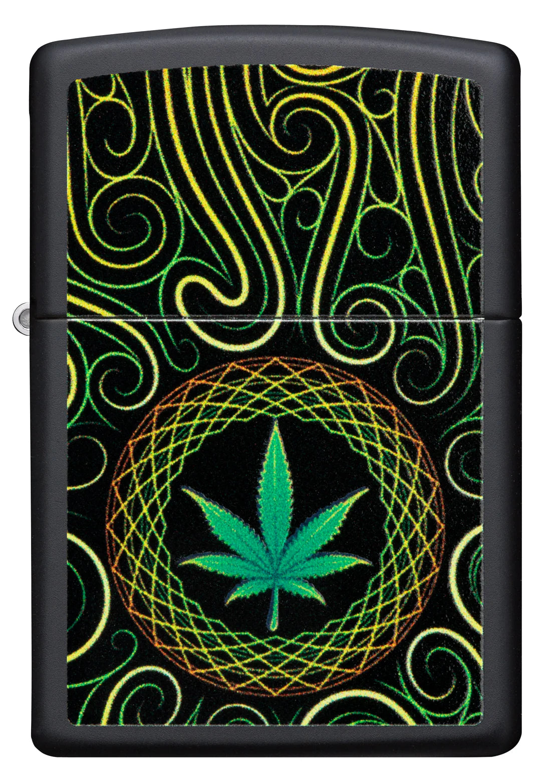 Zippo 49915 vžigalnik Rasta Canniabis Leaf UV