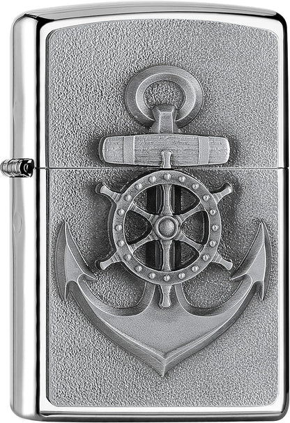 Zippo 2.007.589 vžigalnik Nautic Anchor Emblem