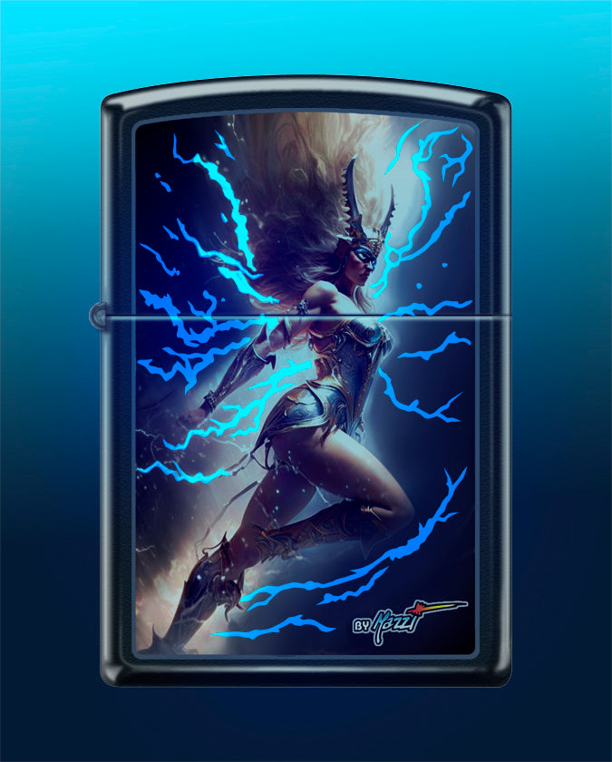 Zippo vžigalnik 46412 Blue Devil Girl by Mazzi