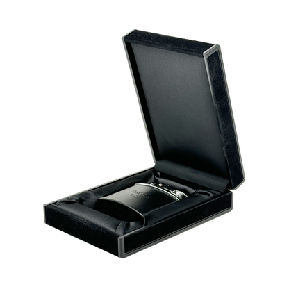 Ronson 210003 Vžigalnik polnilni Nostalgia kremen v črni barvi