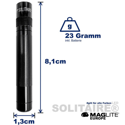 Maglite svetilka LED J3A042L Solitaire 1xAAA, Zlata
