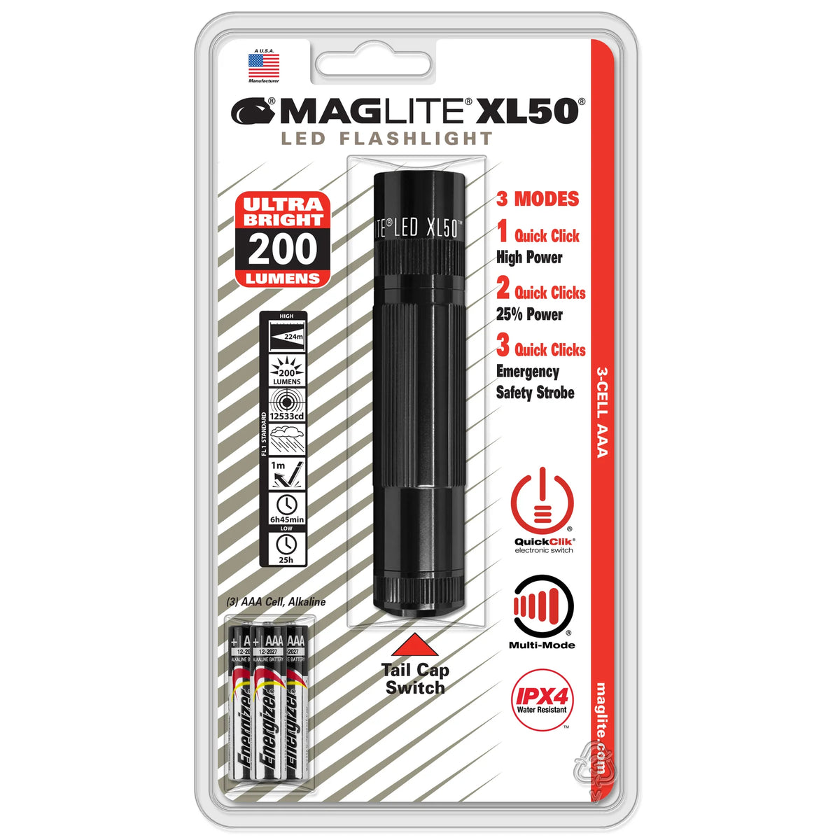 Maglite XL50-S3SZ7 svetilka XL50 3xAAA LED