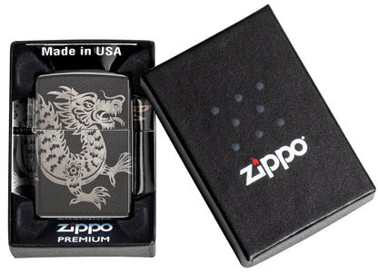 Zippo 46260 vžigalnik Asian Dragon 360