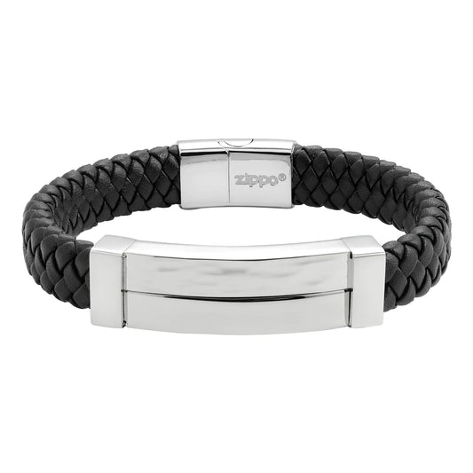 Zippo 2007175 Zapestnica Braided Leather 22 cm