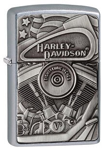 Zippo vžigalnik 29266 Harley-Davidson® Motor Emblem