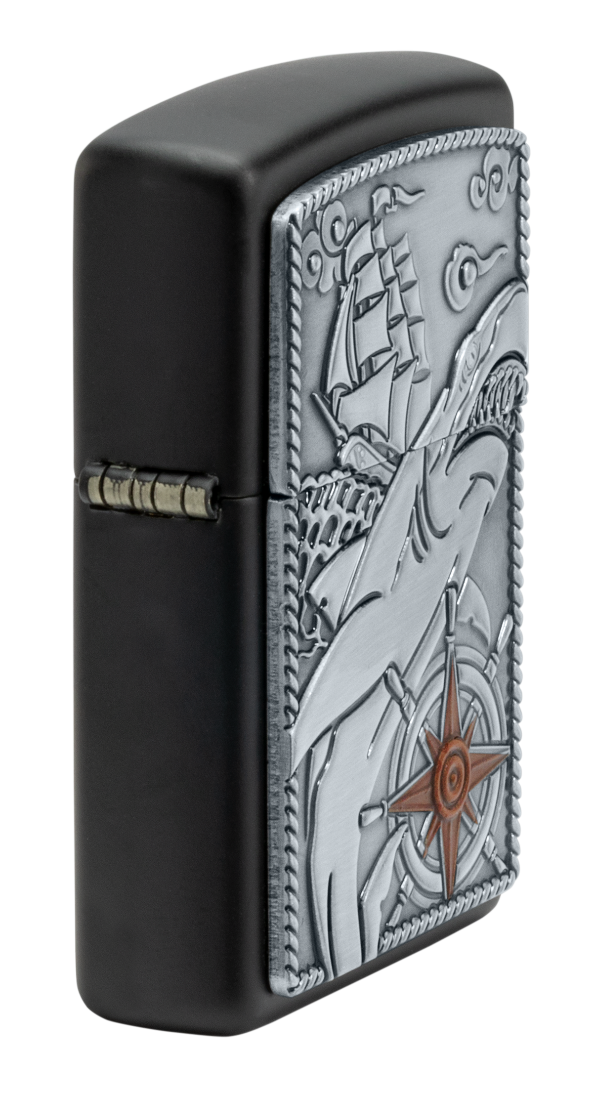 Zippo vžigalnik 48120 Shark Ship Emblem
