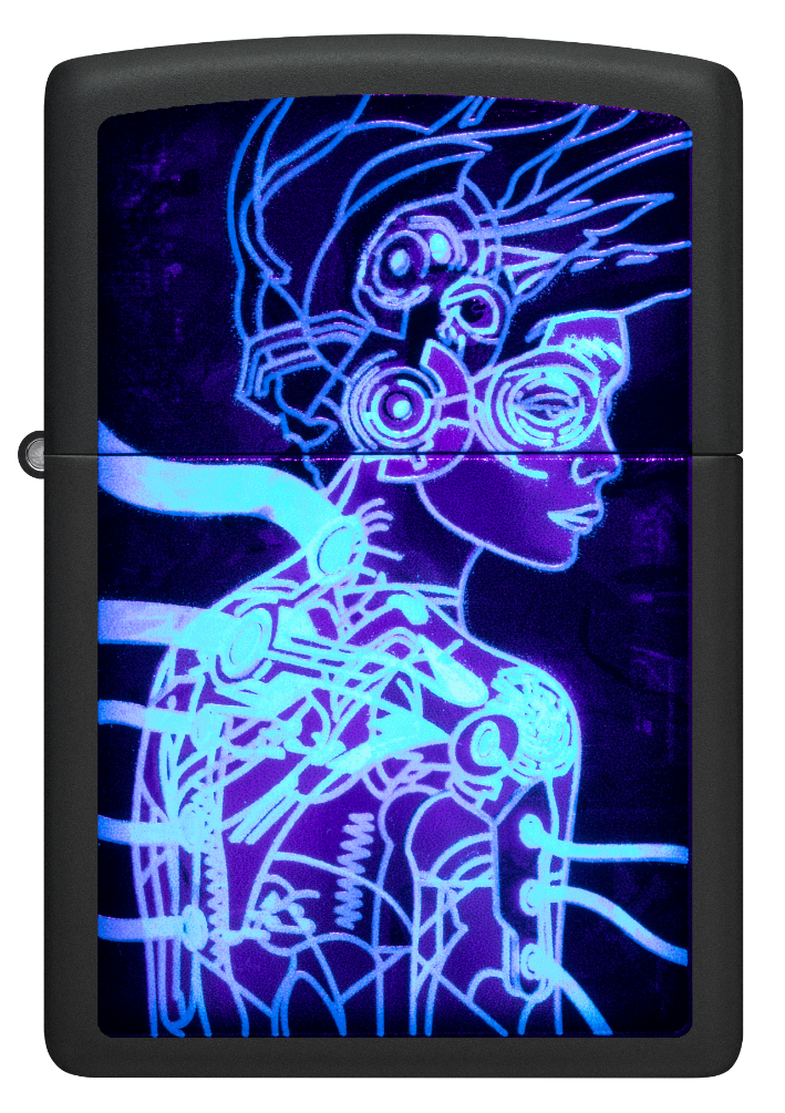 Zippo vžigalnik 48517 Cyber Woman UV