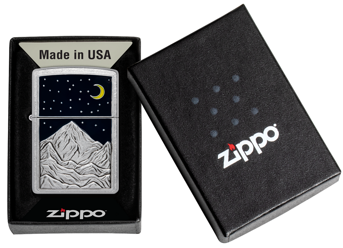 Zippo vžigalnik 48632 Mountains Emblem