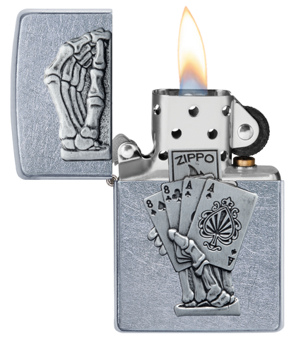 Zippo vžigalnik 49536 Dead Man's Hand