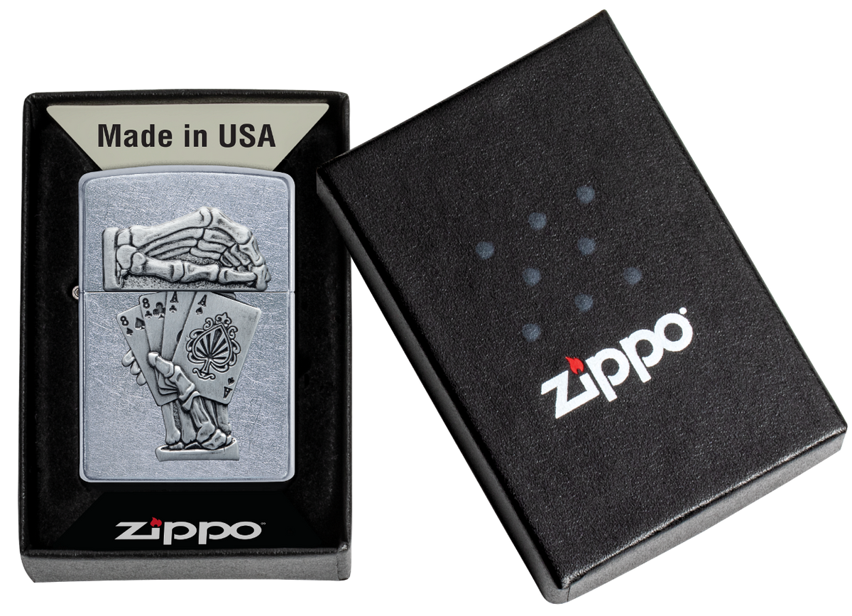 Zippo vžigalnik 49536 Dead Man's Hand