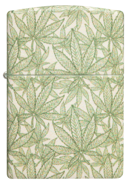 Zippo vžigalnik 49804 Green Cannabis