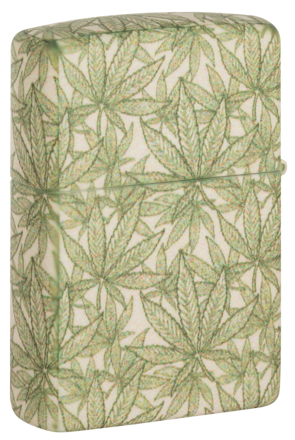 Zippo vžigalnik 49804 Green Cannabis