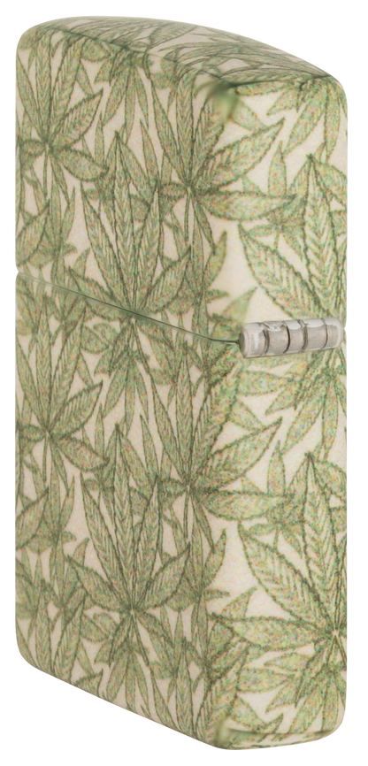 Zippo vžigalnik 49804 Green Cannabis